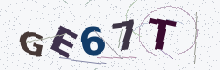 A verification image containing five letters and numbers